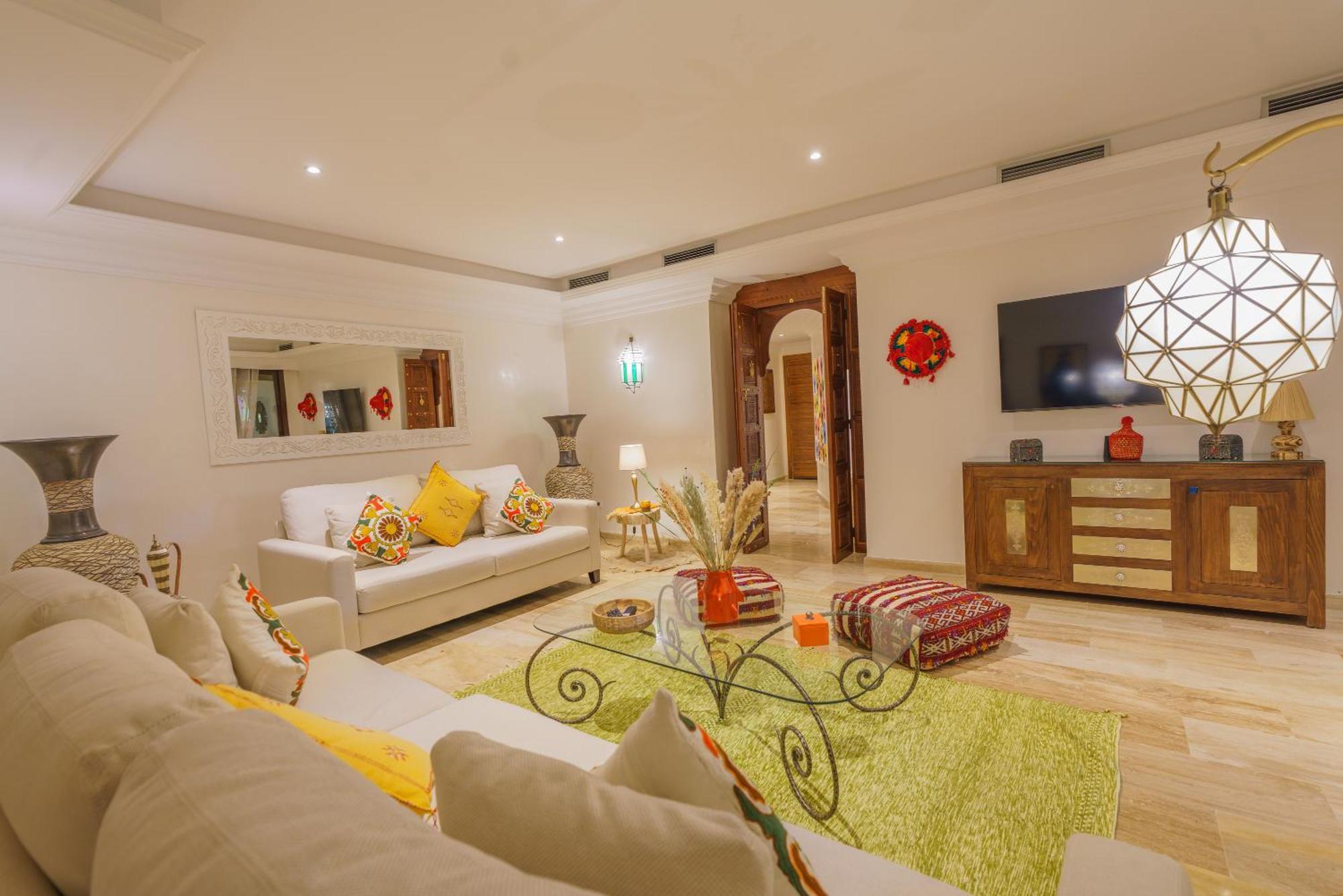Appartement Luxueux 138 M2 Avec Piscine Marrakesh